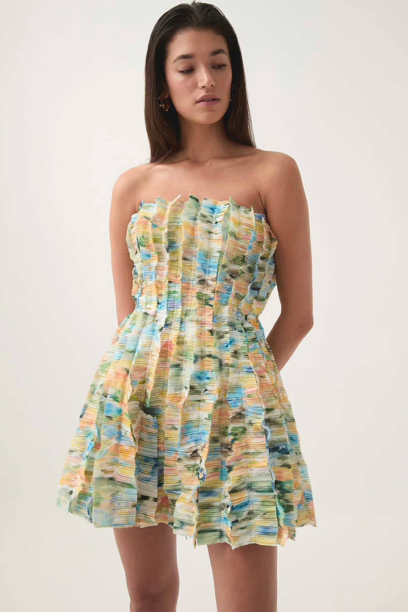 Hybrid Sleeveless Mini Dress sold by Aje product image thumbnail 3