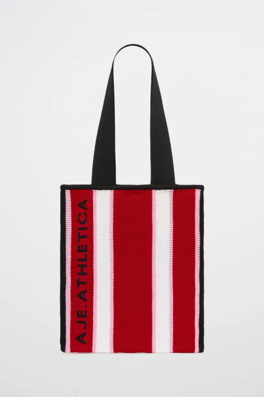 Knitted Logo Tote 949 sold by Aje