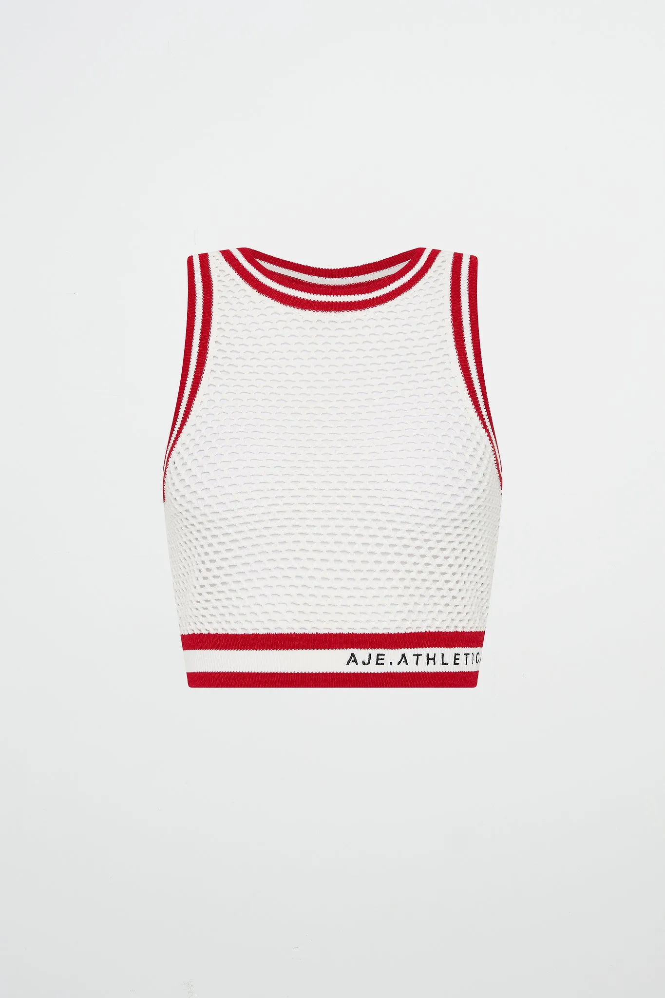 Cropped Open Knit Tank 106 sold by Aje product image thumbnail 2