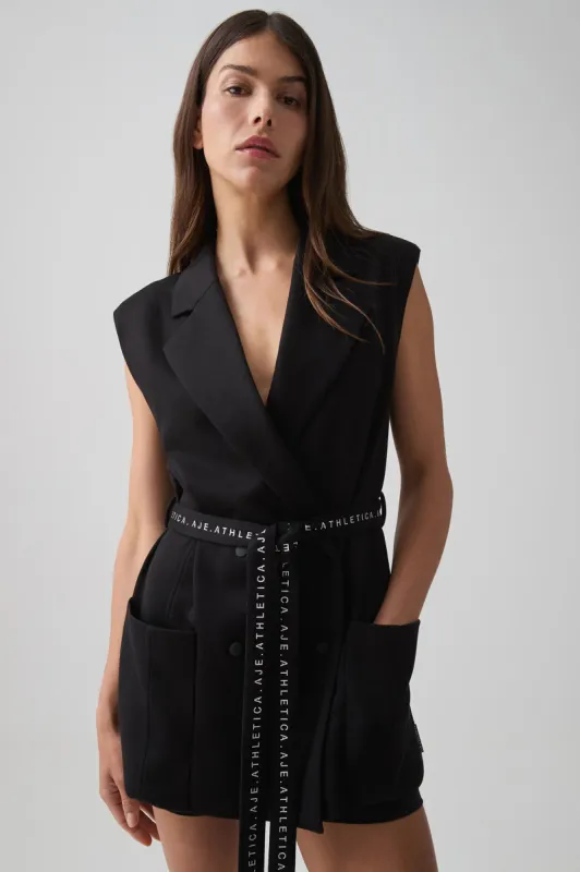 Tailored Jersey Vest 786 sold by Aje