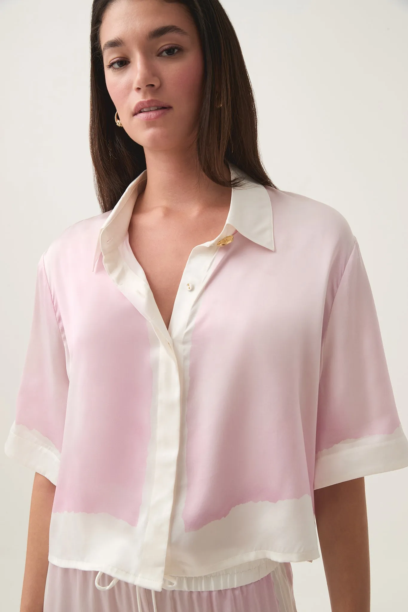Misty Silk Shirt sold by Aje product image thumbnail 4