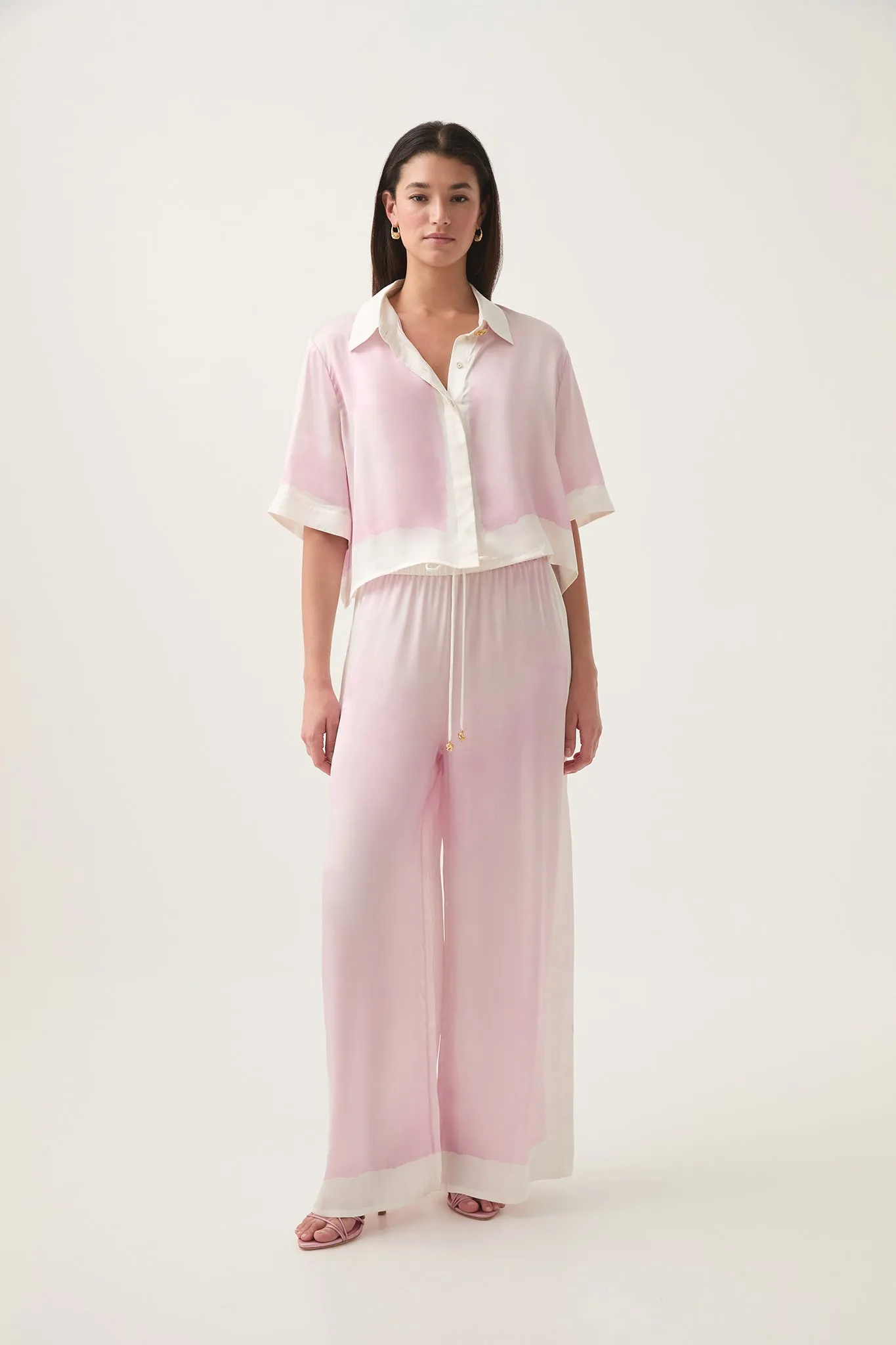 Misty Silk Shirt sold by Aje