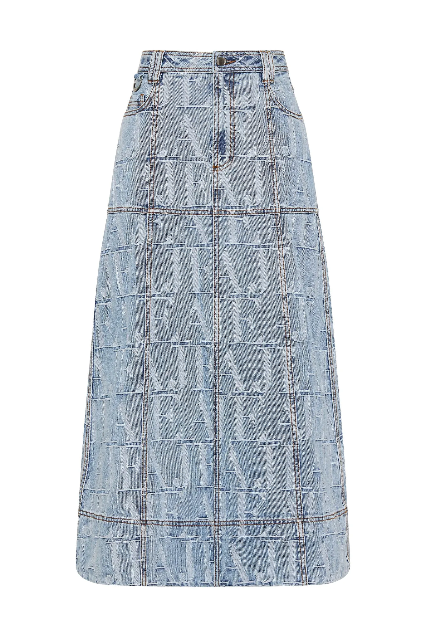 Nostalgia Denim Midi Skirt sold by Aje product image thumbnail 2