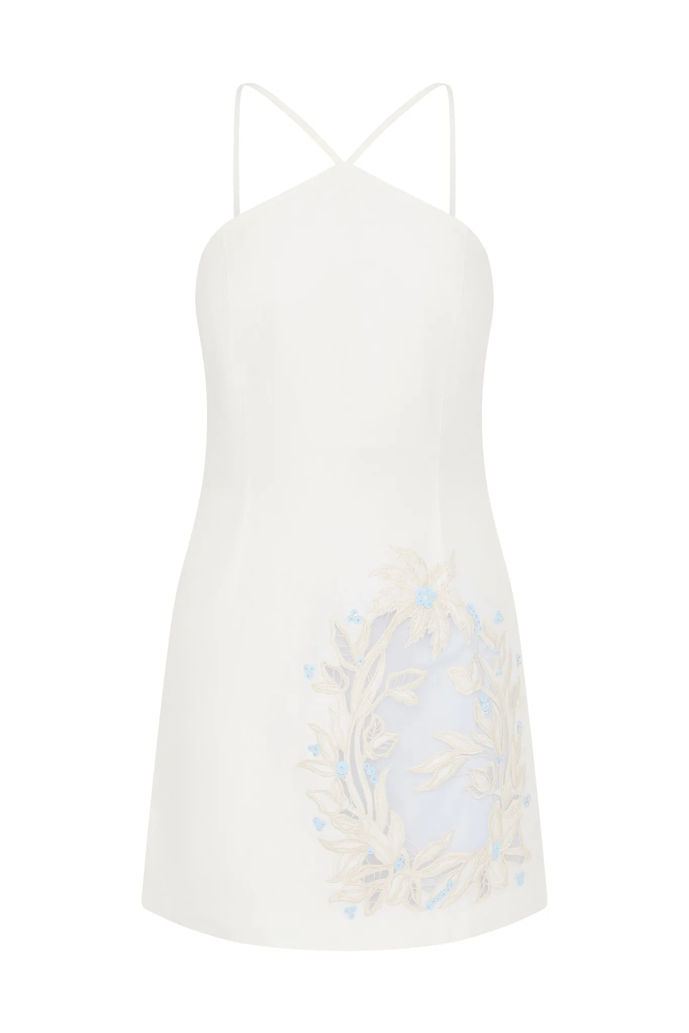 Mirrors Embroidered Mini Dress sold by Aje product image thumbnail 2