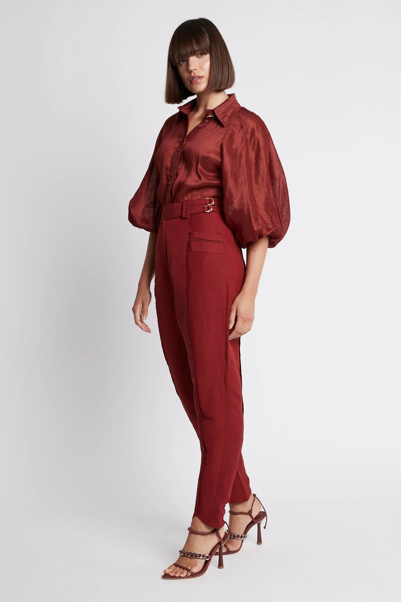 Nova Stepped Hem Pant sold by Aje product image thumbnail 3