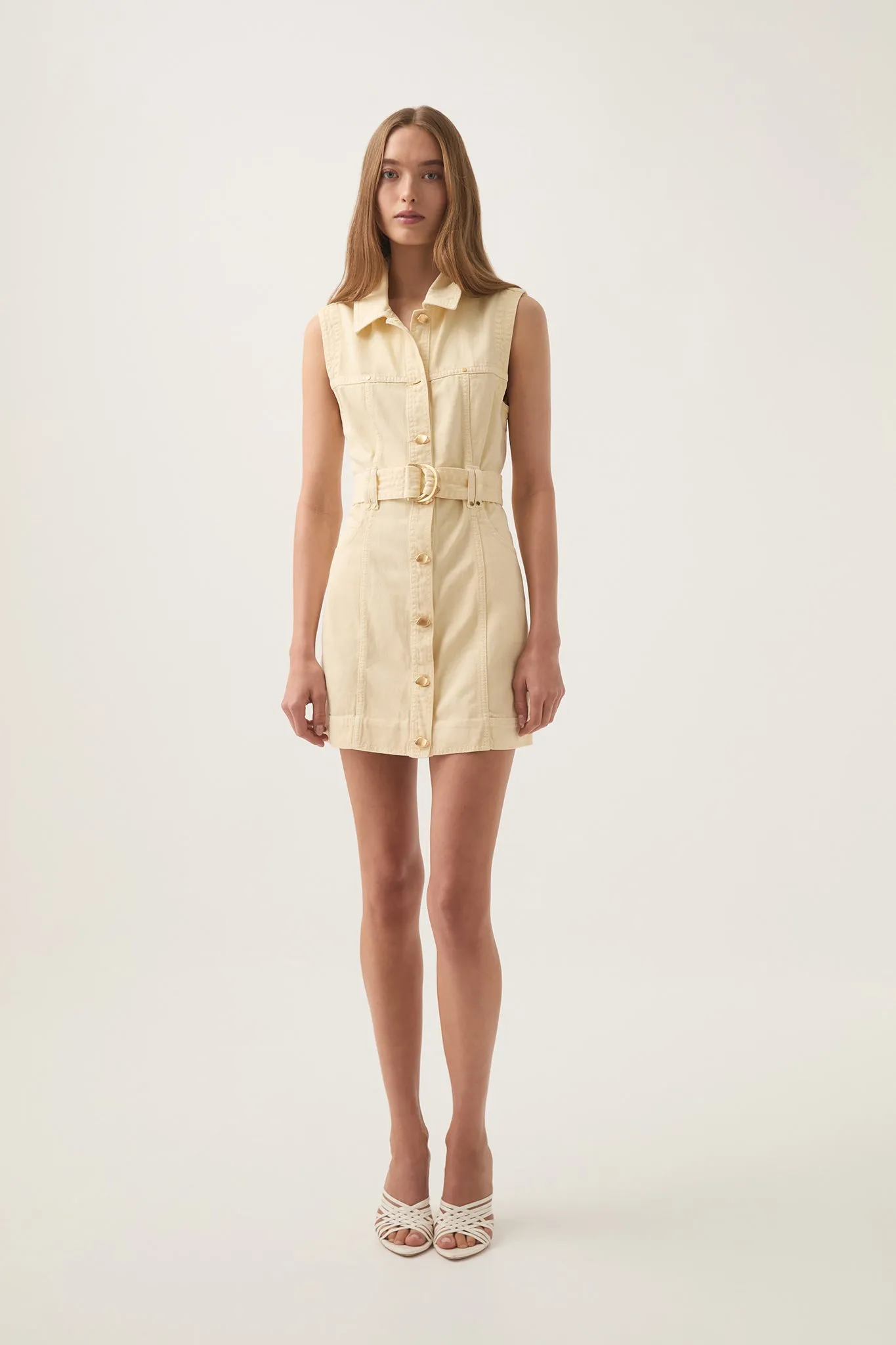 Ray Denim Mini Dress sold by Aje product image thumbnail 3