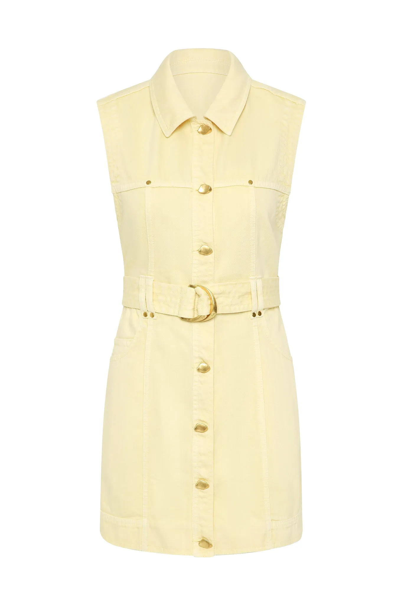 Ray Denim Mini Dress sold by Aje product image thumbnail 2