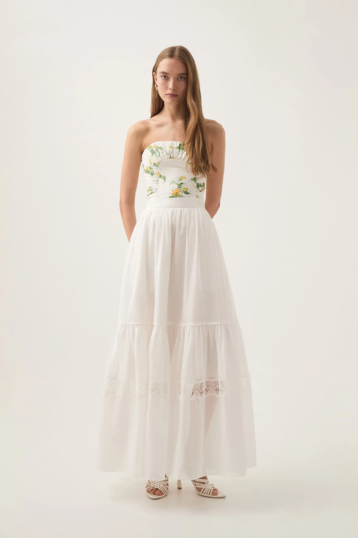 Chant Midi Skirt sold by Aje product image thumbnail 3