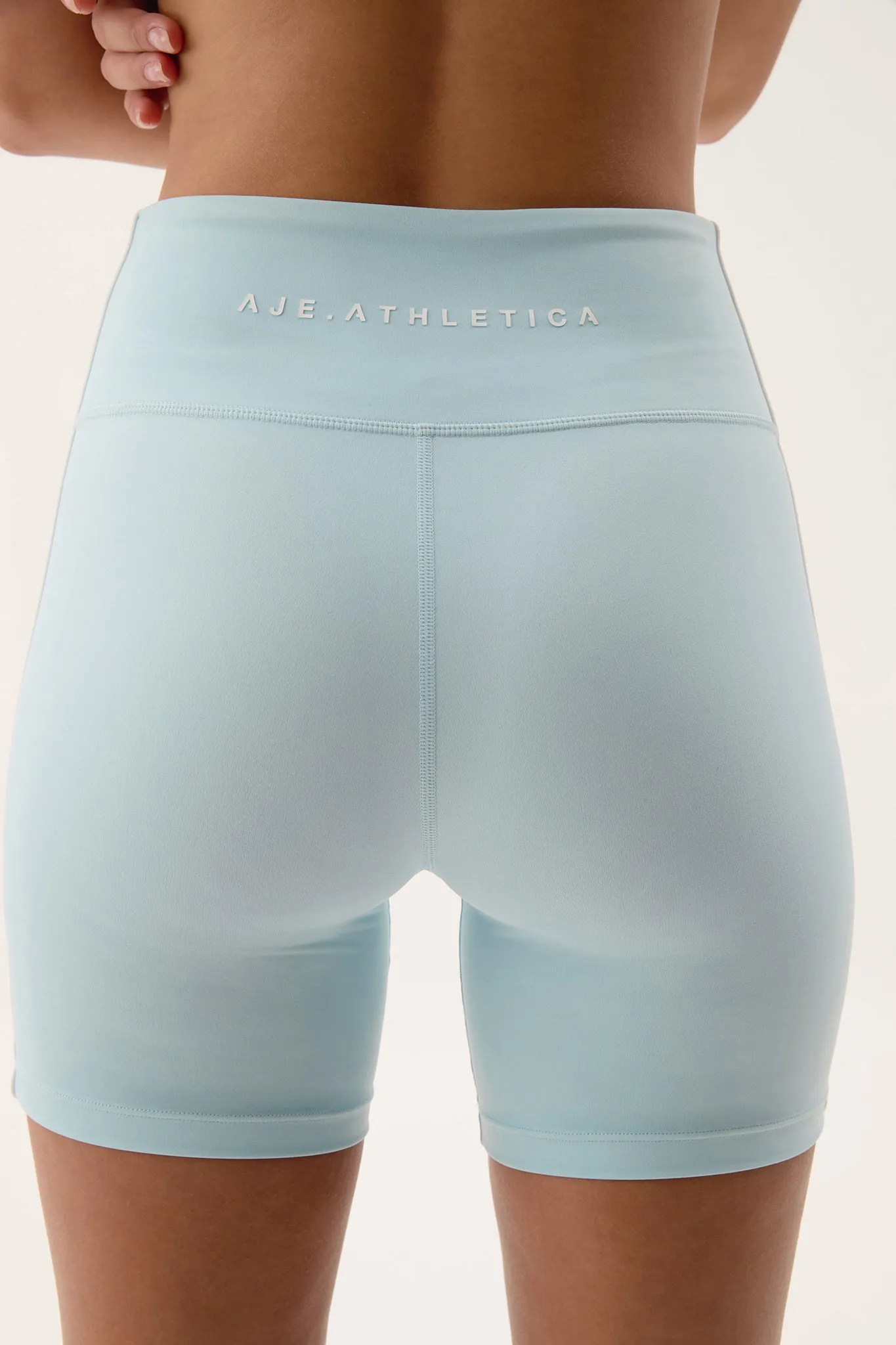 Logo Elastic Mid Length Bike Short 601 sold by Aje product image thumbnail 5