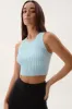 Cropped Knitted Logo Tank 135 sold by Aje