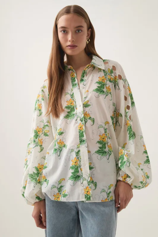 Dawn Blouse sold by Aje