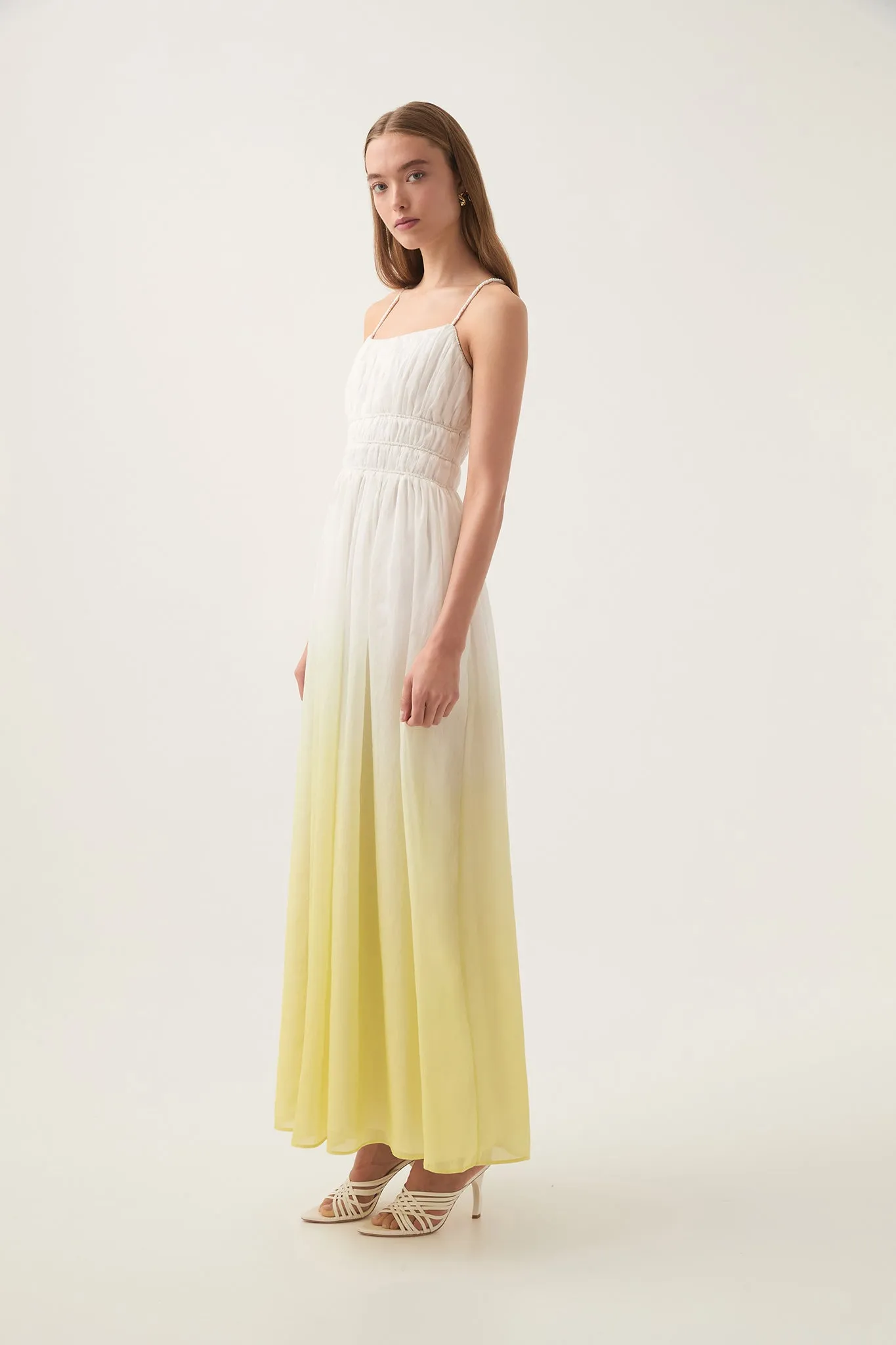 Acapella Ruched Midi Dress sold by Aje product image thumbnail 5