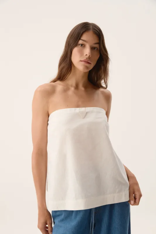 Airlie Strapless Top made by Aje