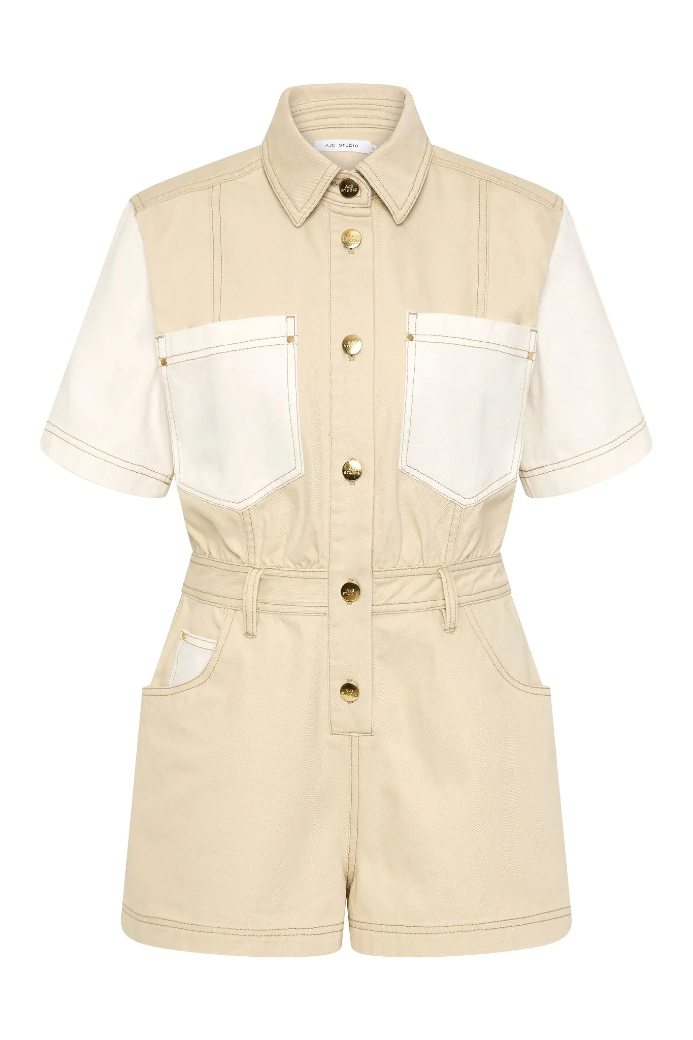 Sadie Denim Playsuit sold by Aje product image thumbnail 2