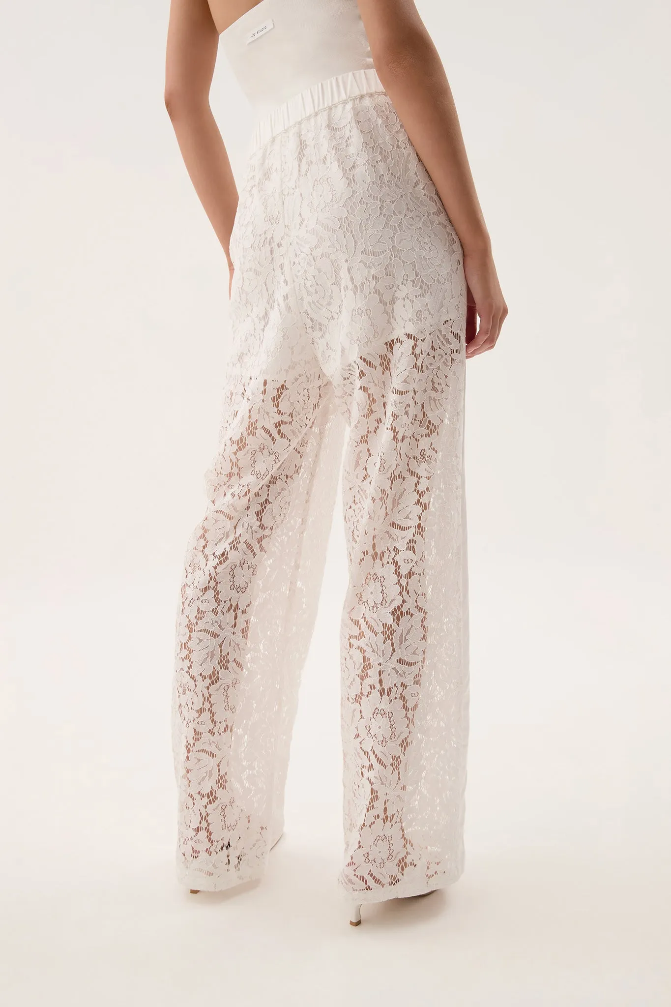 Kosmo Tuxedo Lace Pant sold by Aje product image thumbnail 5