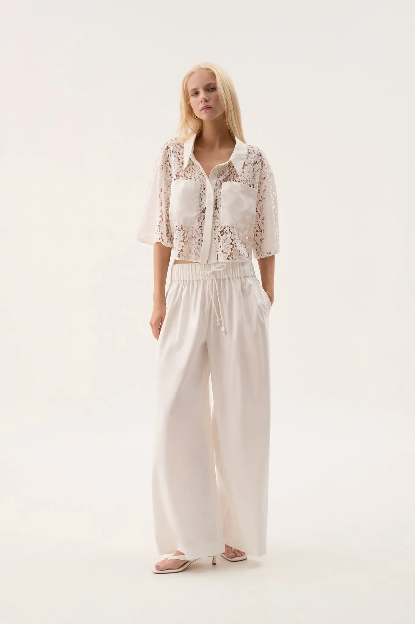 Kosmo Lace Shirt sold by Aje product image thumbnail 3