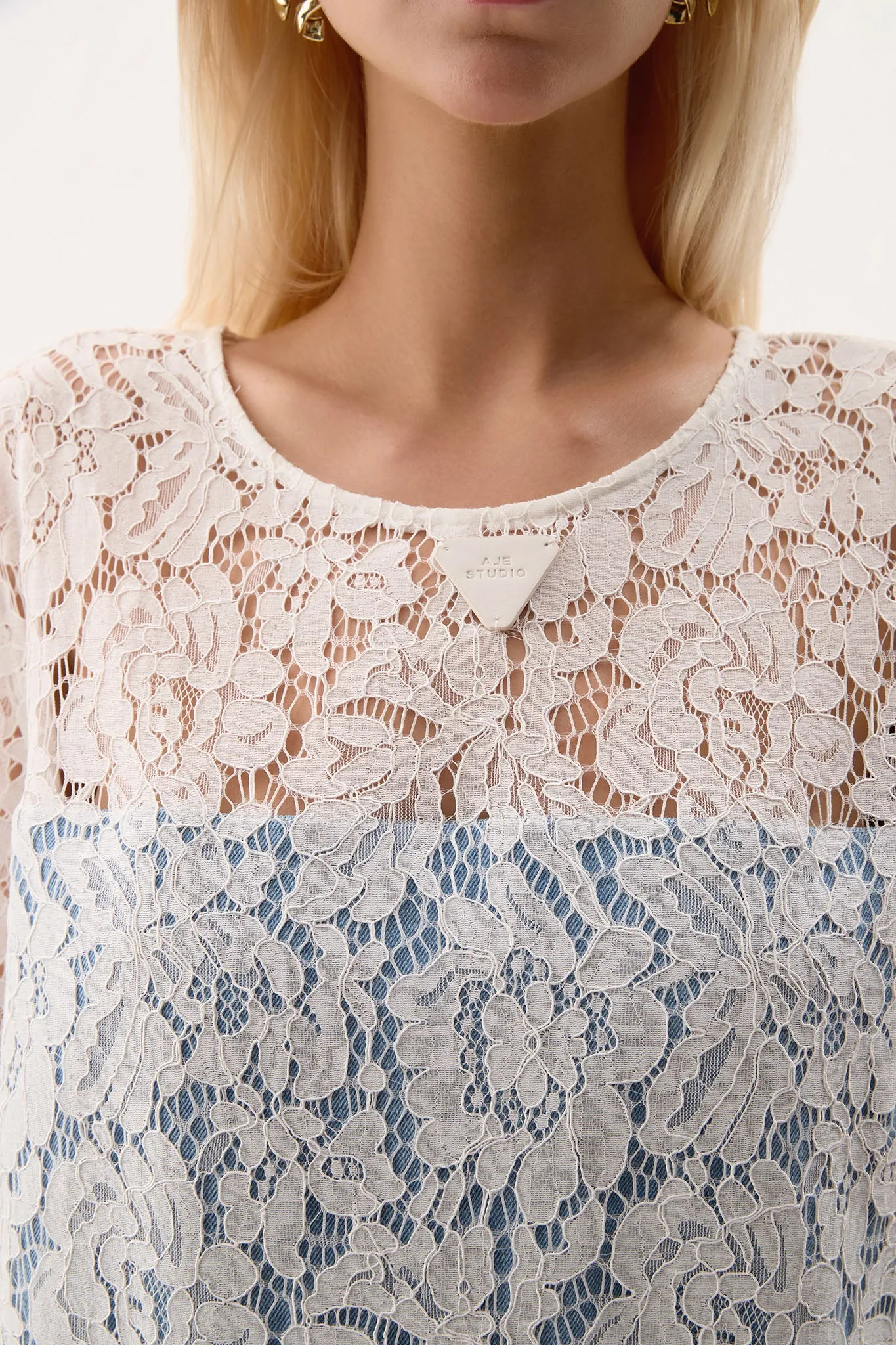 Clover Panelled Tee Dress sold by Aje product image thumbnail 5