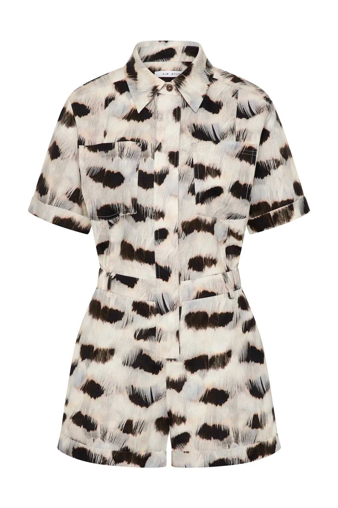 Airlie Panelled Playsuit sold by Aje product image thumbnail 2