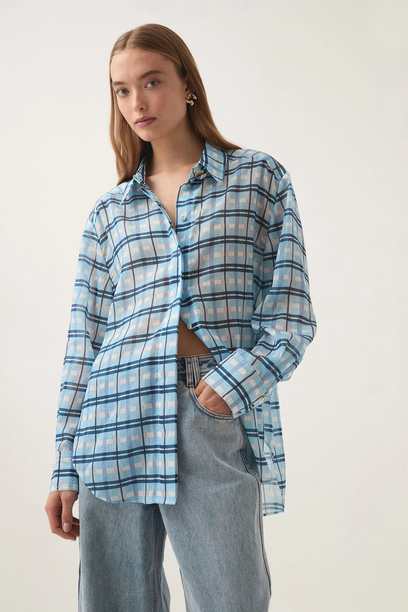 Parl Oversized Logo Shirt sold by Aje product image thumbnail 4