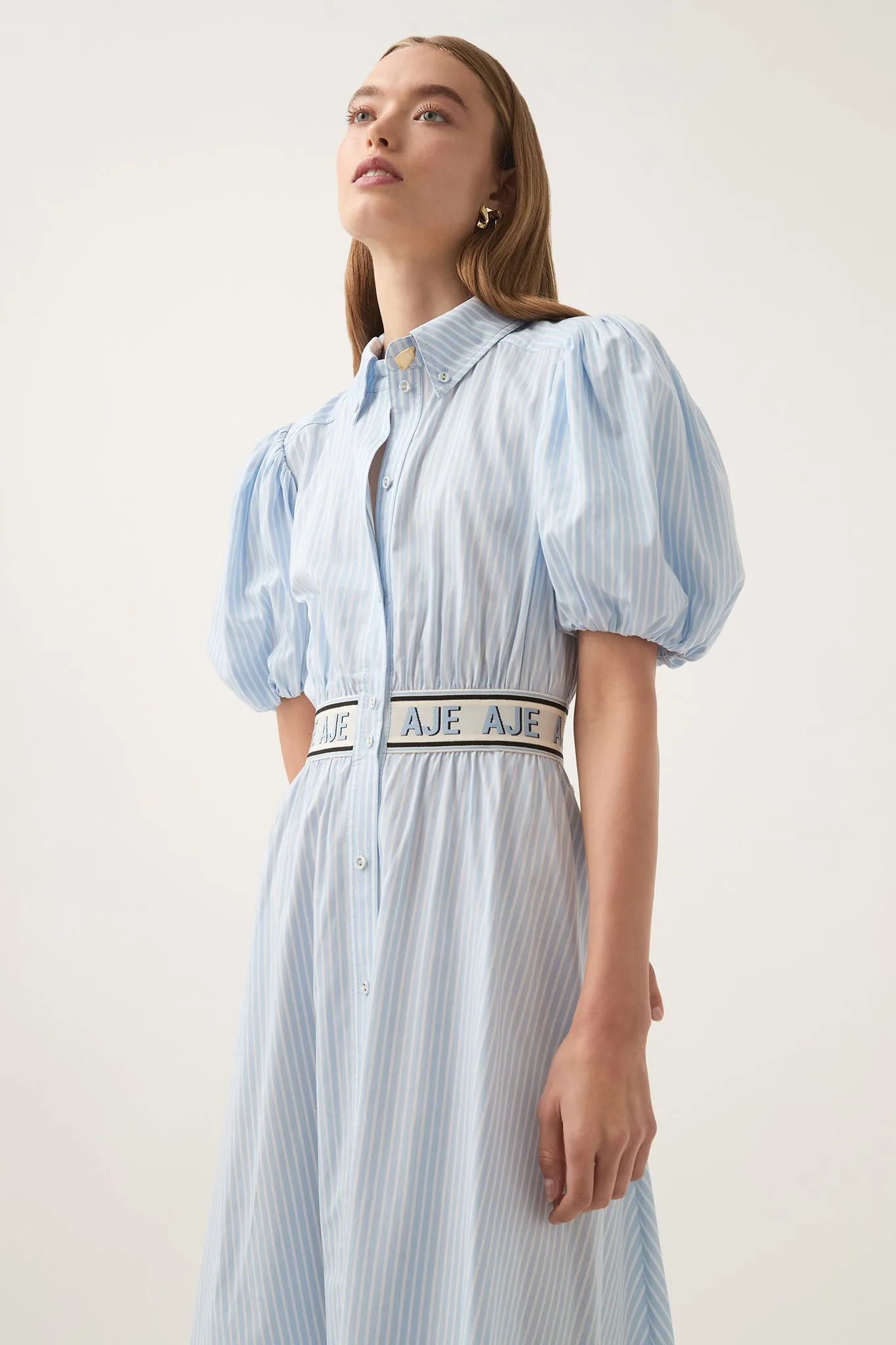 Harling Logo Midi Dress sold by Aje product image thumbnail 3