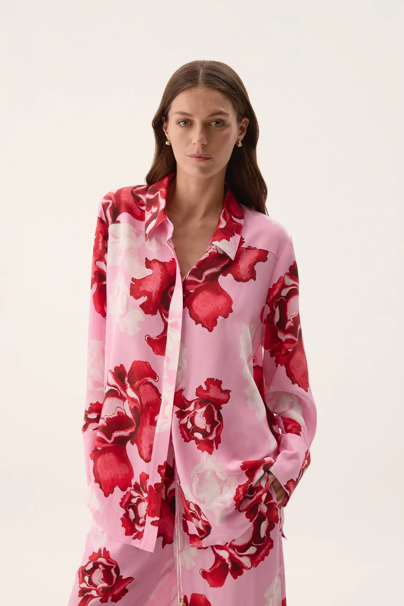 Atomic Silk Shirt sold by Aje product image thumbnail 4