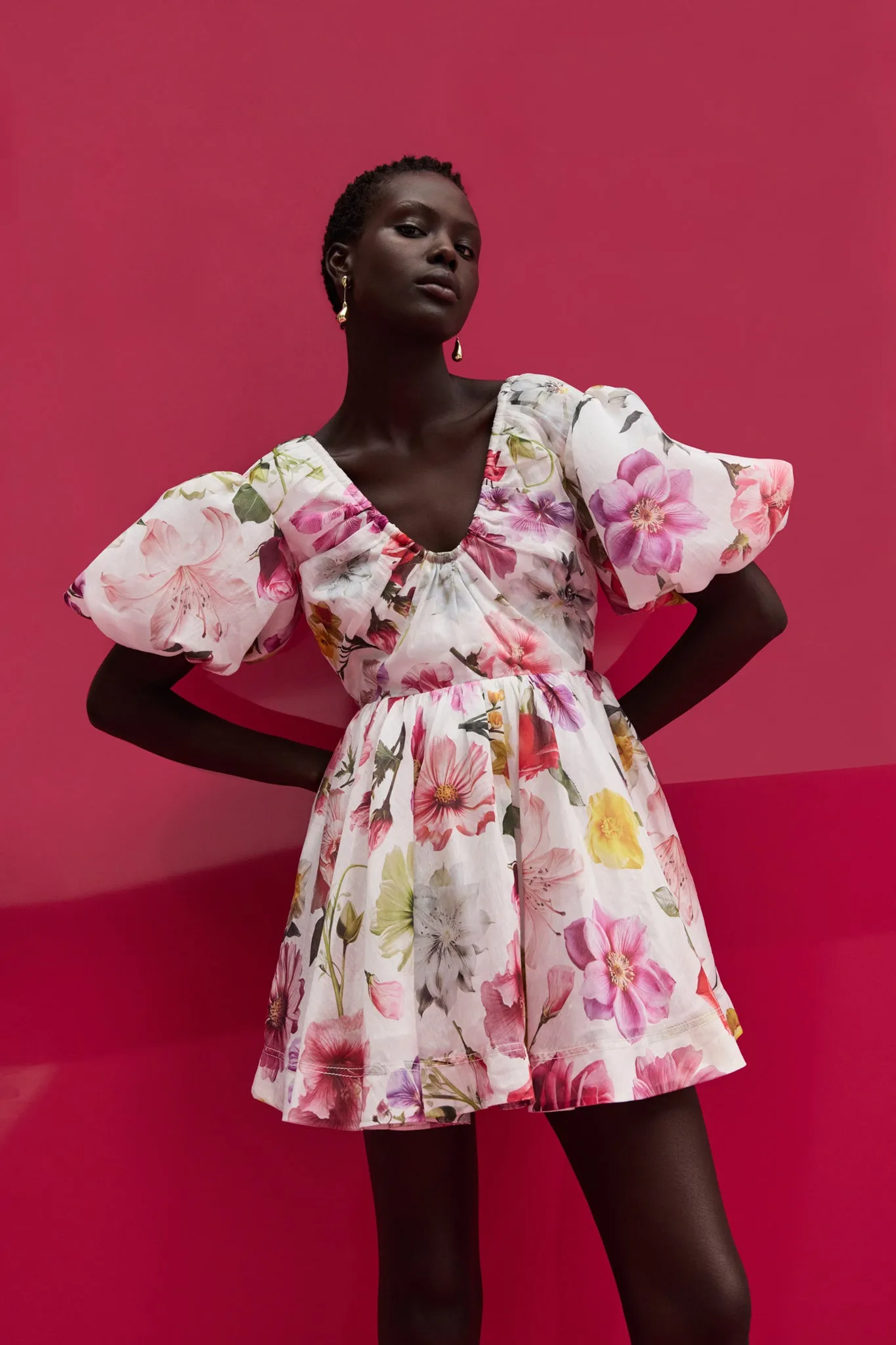 Fleur Mini Dress sold by Aje