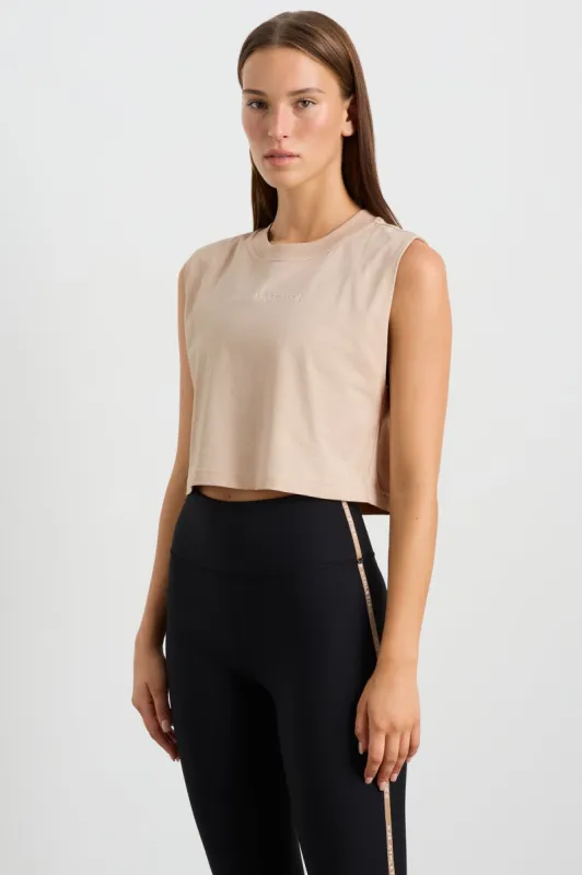 Cropped Jersey Tank 147 sold by Aje