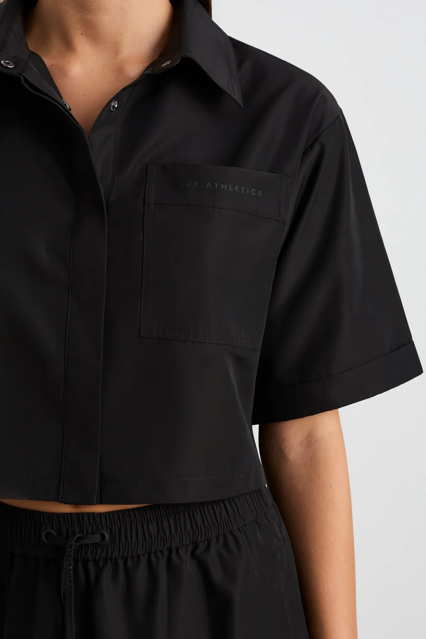 Cropped Spray Shirt 441 sold by Aje product image thumbnail 4