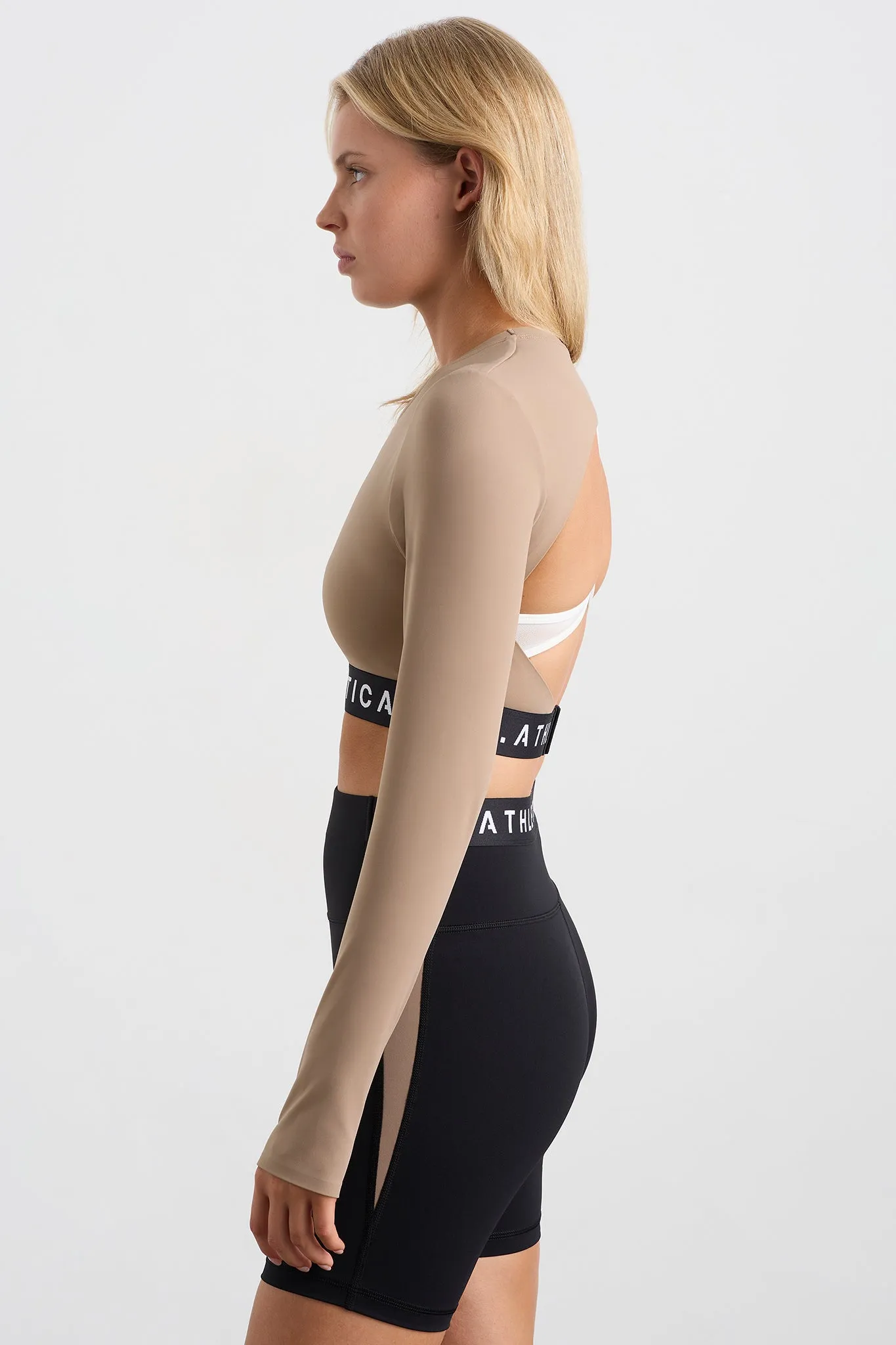 Contrast Layered Crop Top 380 sold by Aje product image thumbnail 5