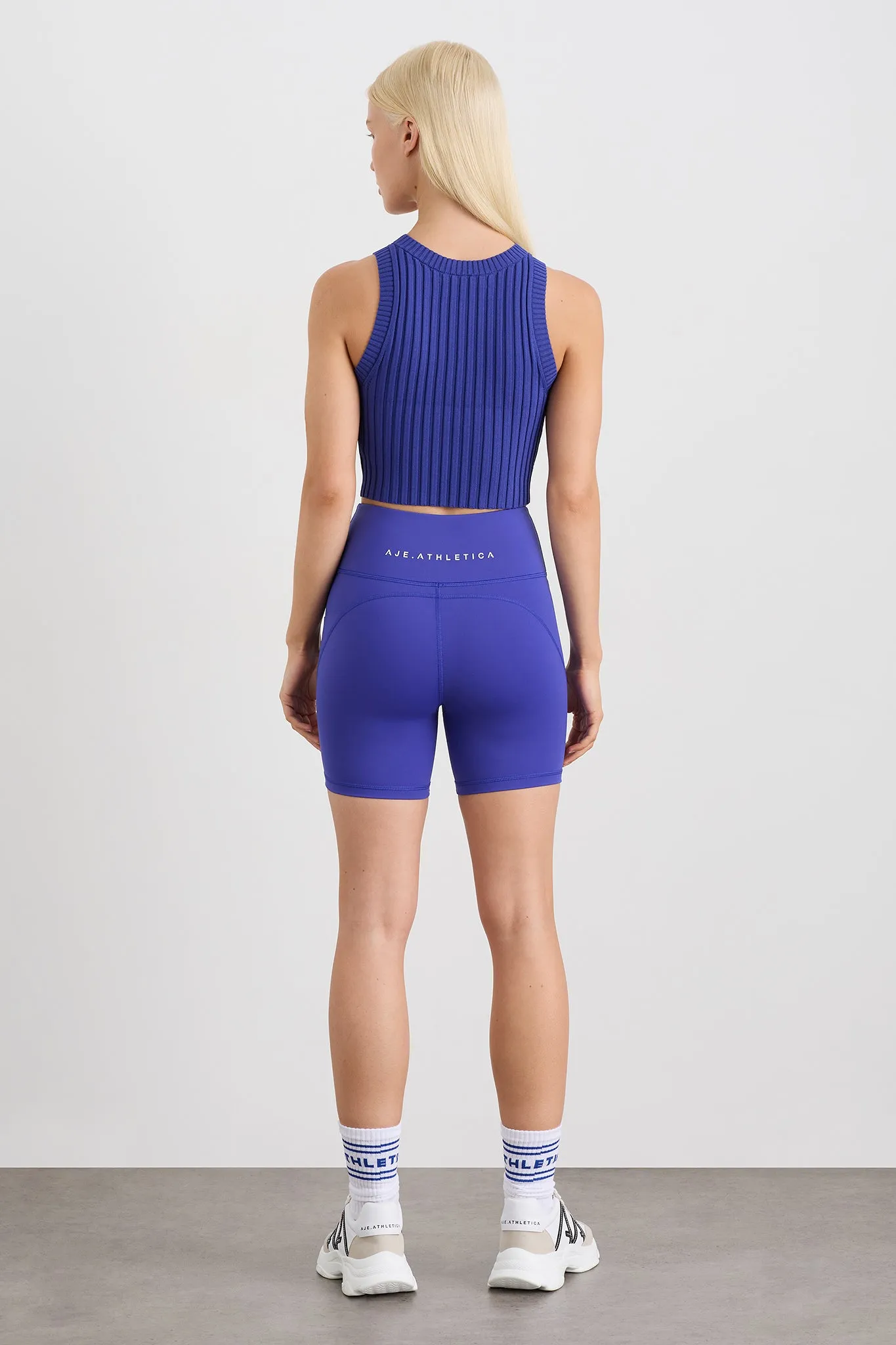 Cropped Knitted Logo Tank 135 sold by Aje product image thumbnail 5