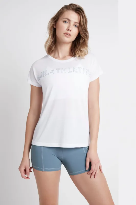 Embossed Signature Logo Training T-Shirt 110 made by Aje