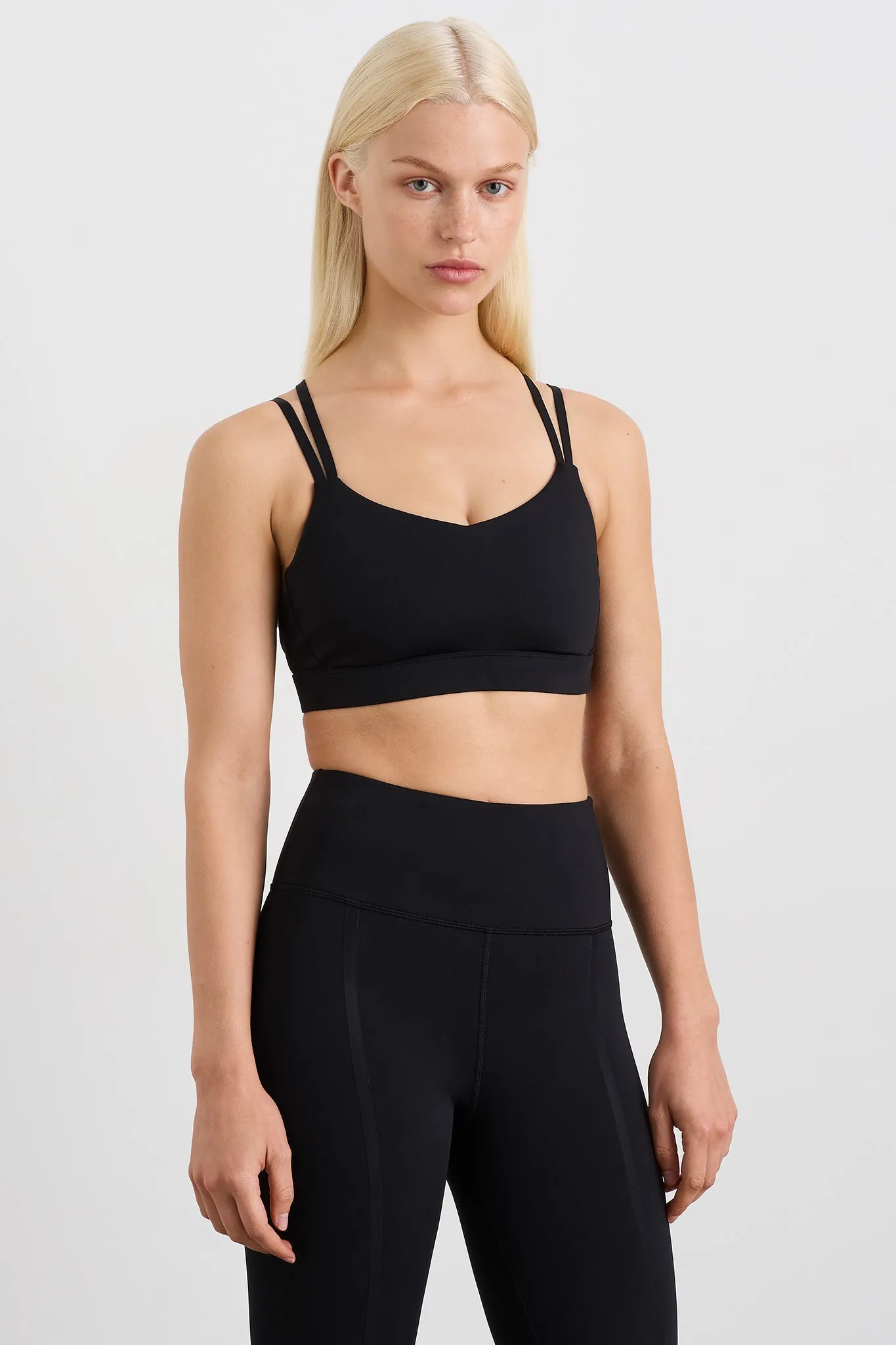 Double Strap Sports Bra 323 sold by Aje