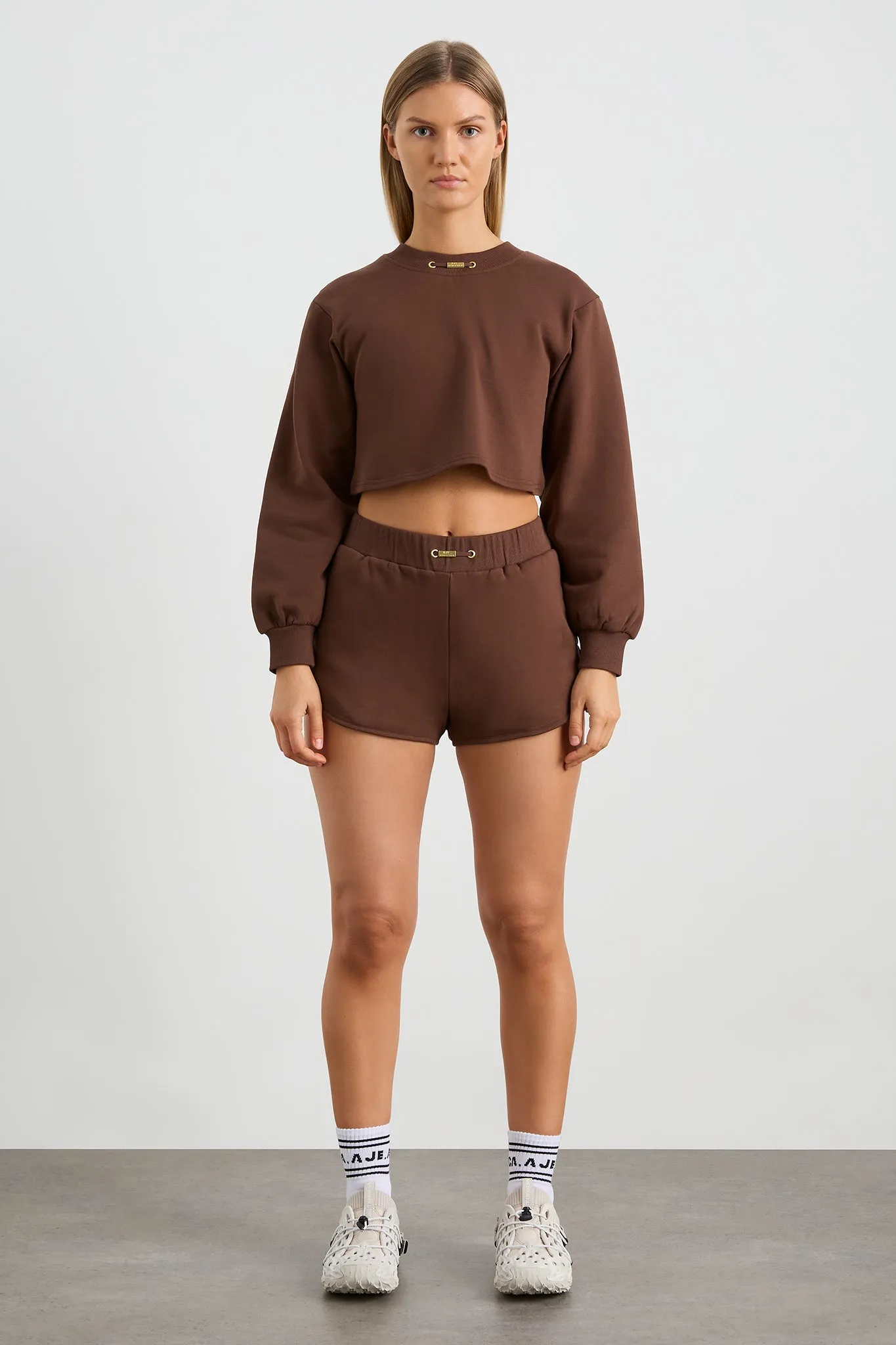 Cotton Crossover Shorts 603 sold by Aje product image thumbnail 3