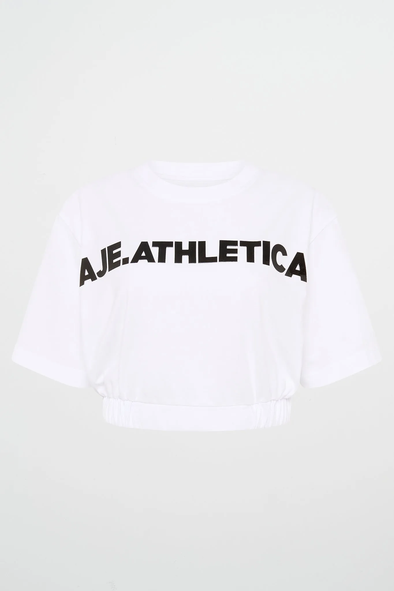 Elasticated Logo Crop Tee 105 sold by Aje product image thumbnail 2