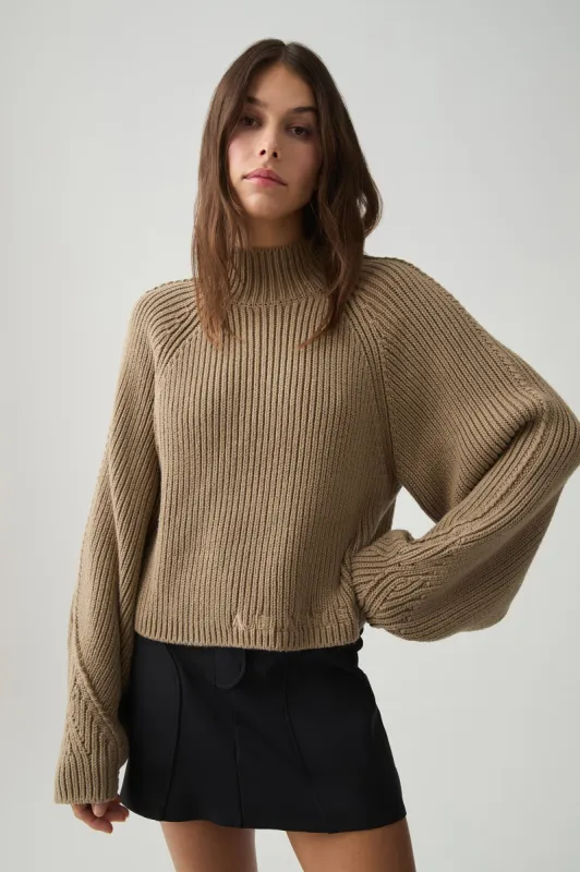 Raglan Knitted Jumper 457 sold by Aje