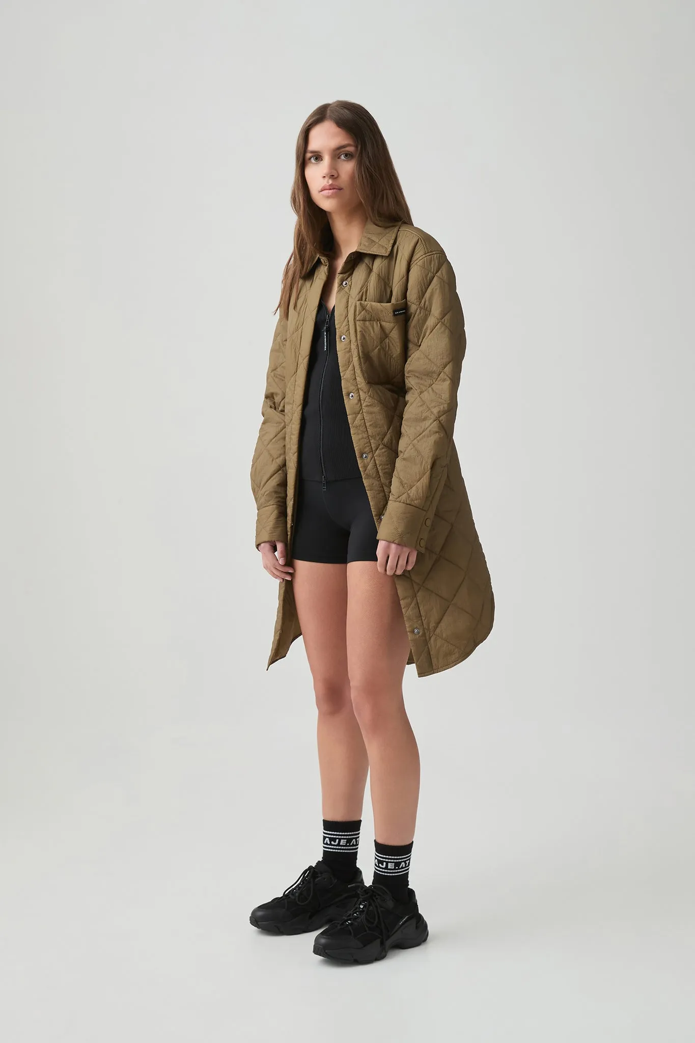 Longline Quilted Jacket 787 sold by Aje product image thumbnail 4