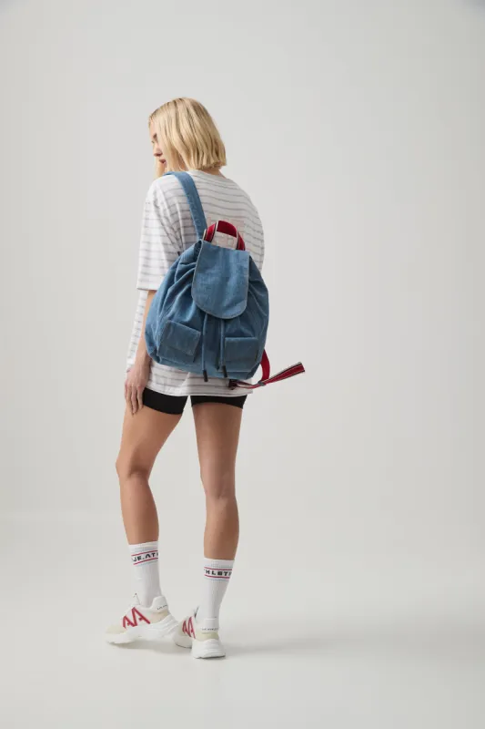 Classic Denim Backpack 933 sold by Aje