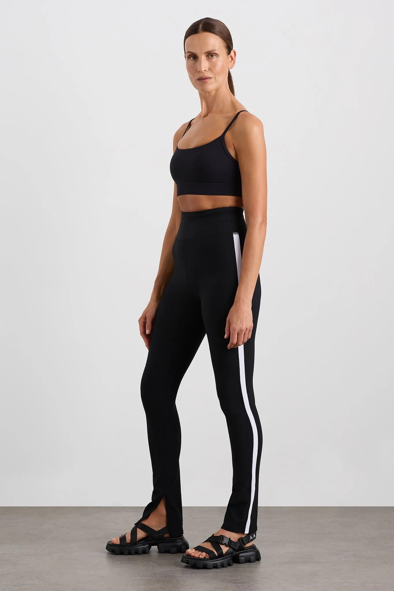 Contrast Split Hem Legging 205 sold by Aje