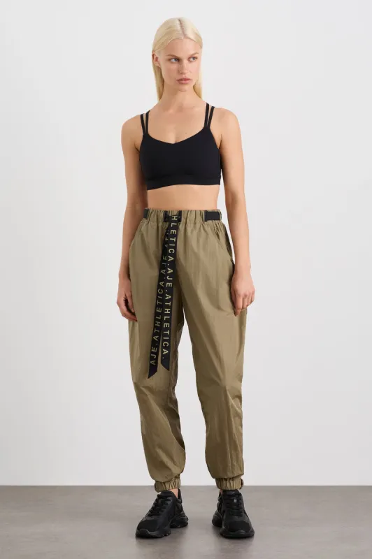 Belted Windbreak Pant 502 made by Aje