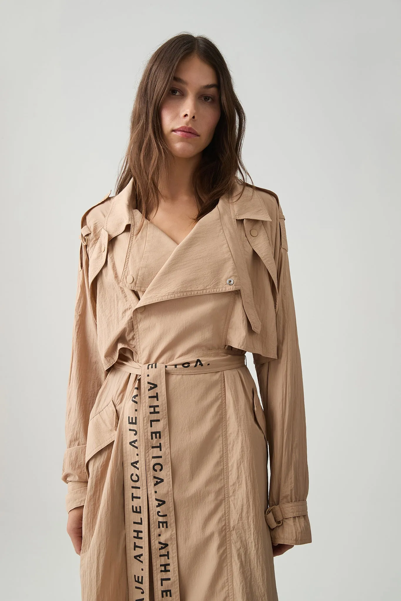 Longline Belted Trench 703 sold by Aje product image thumbnail 4