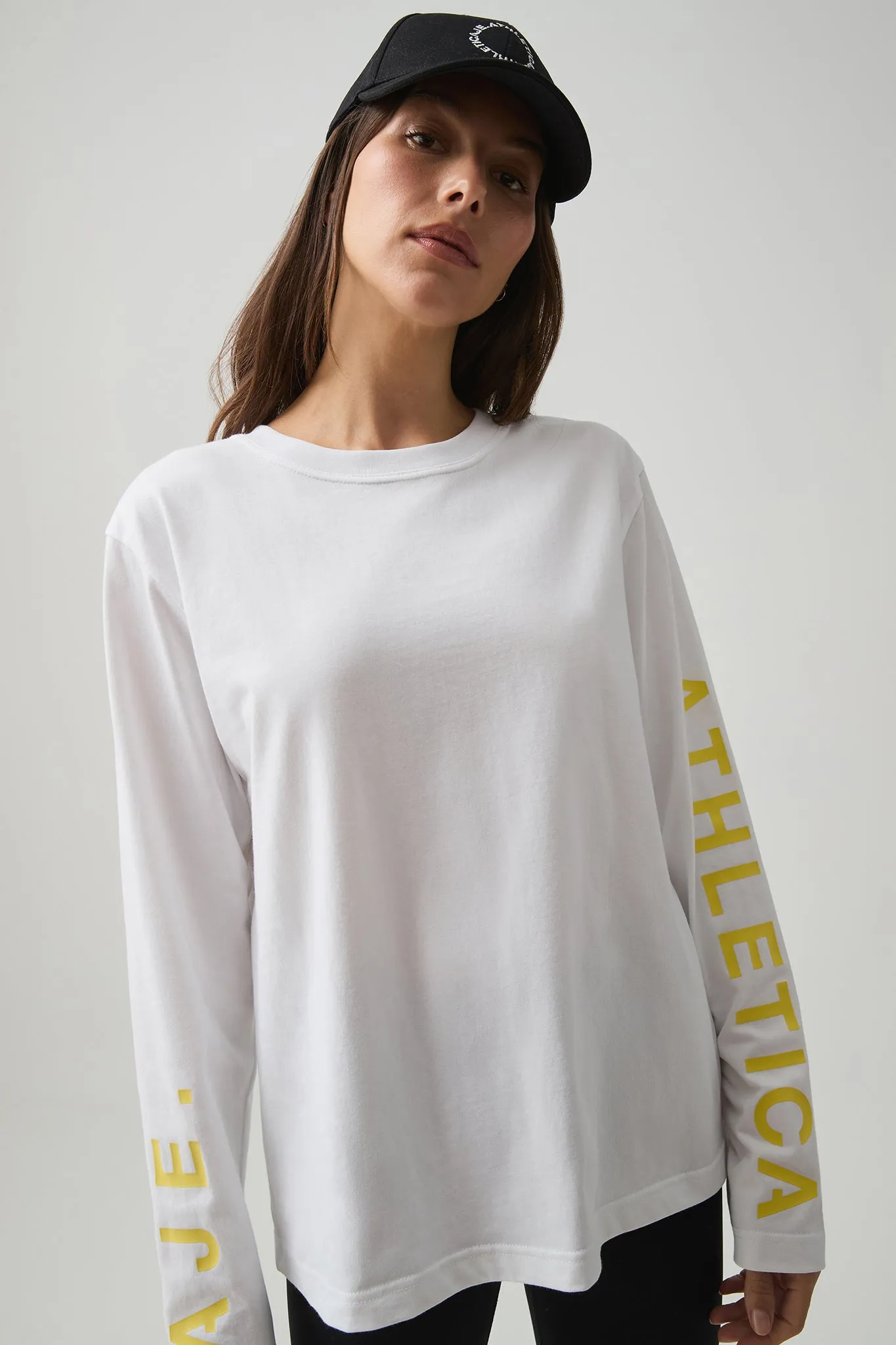 Long Sleeve Logo Tee 127 sold by Aje product image thumbnail 4