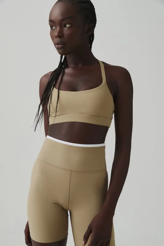 Ribbed Sports Bra 376 sold by Aje