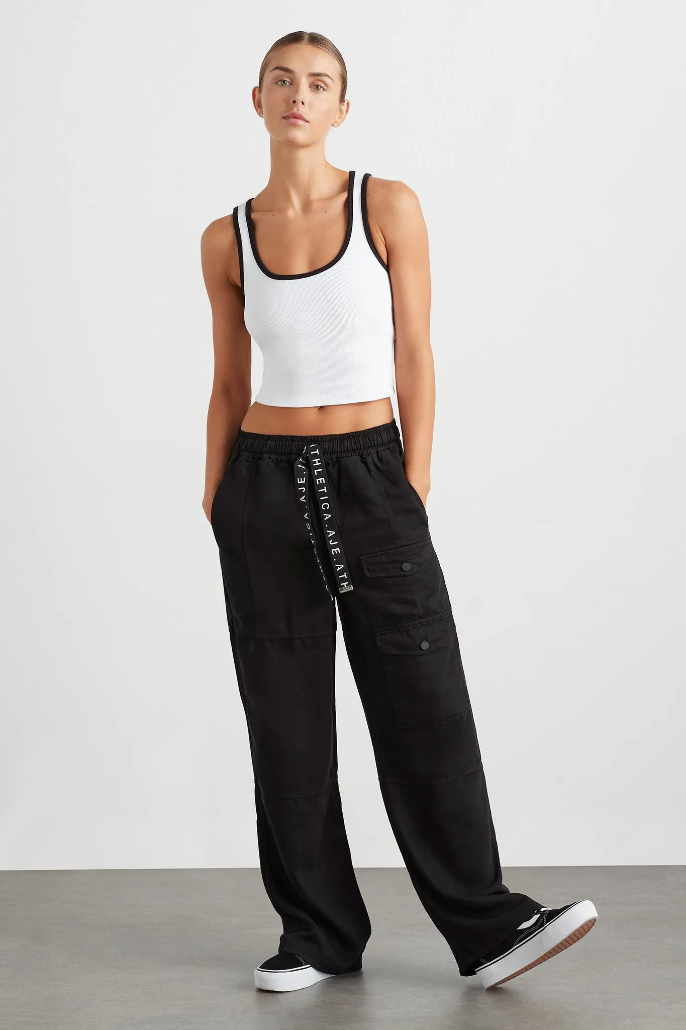 Interlock Ribbed Crop Tank 142 sold by Aje product image thumbnail 4