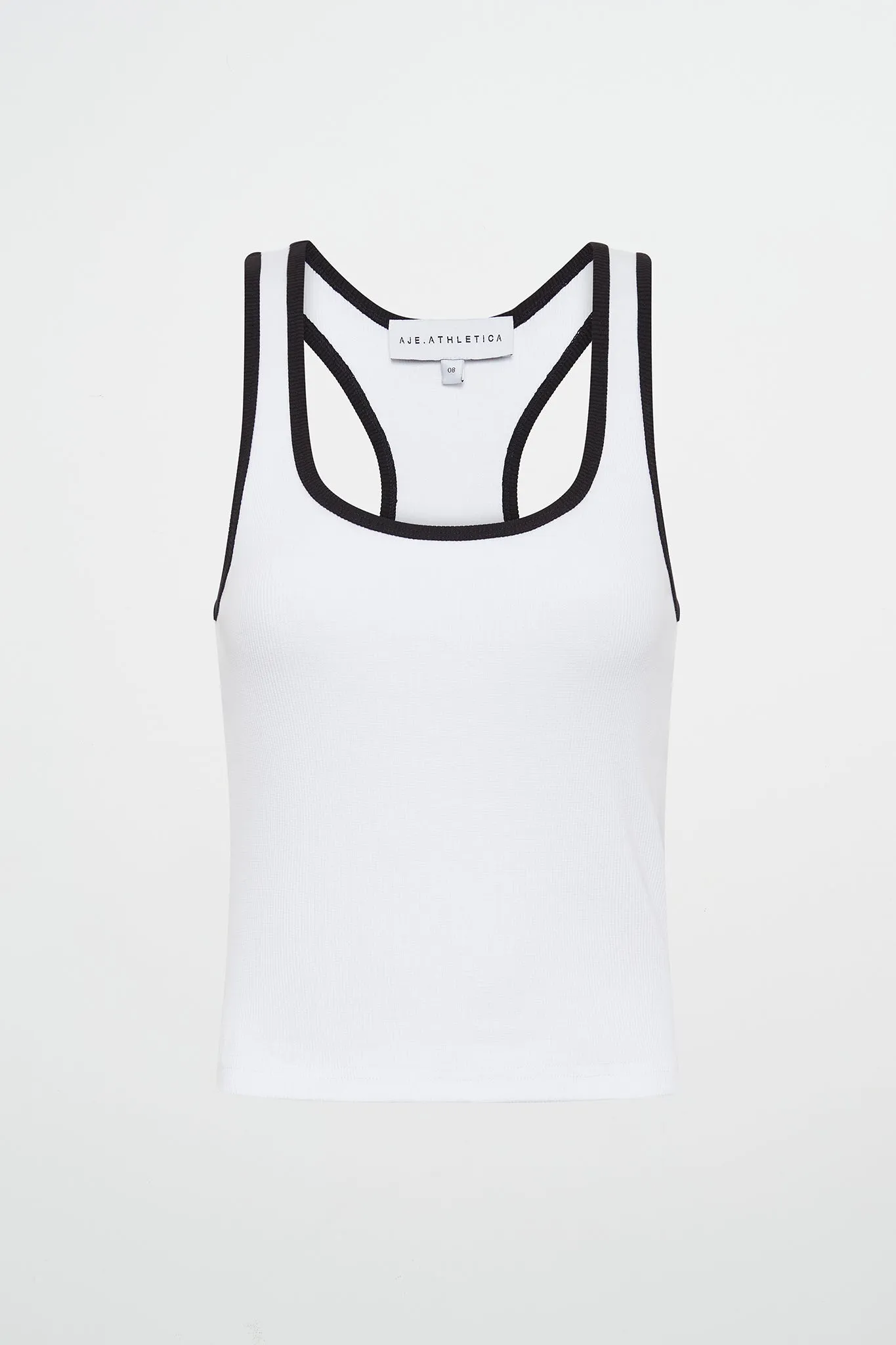 Interlock Ribbed Crop Tank 142 sold by Aje product image thumbnail 2