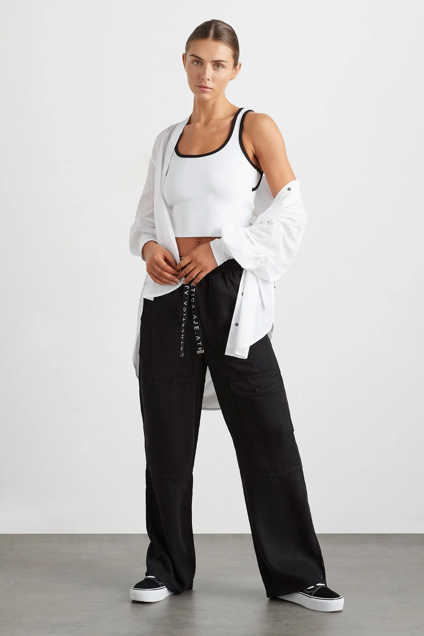 Interlock Ribbed Crop Tank 142 sold by Aje product image thumbnail 5