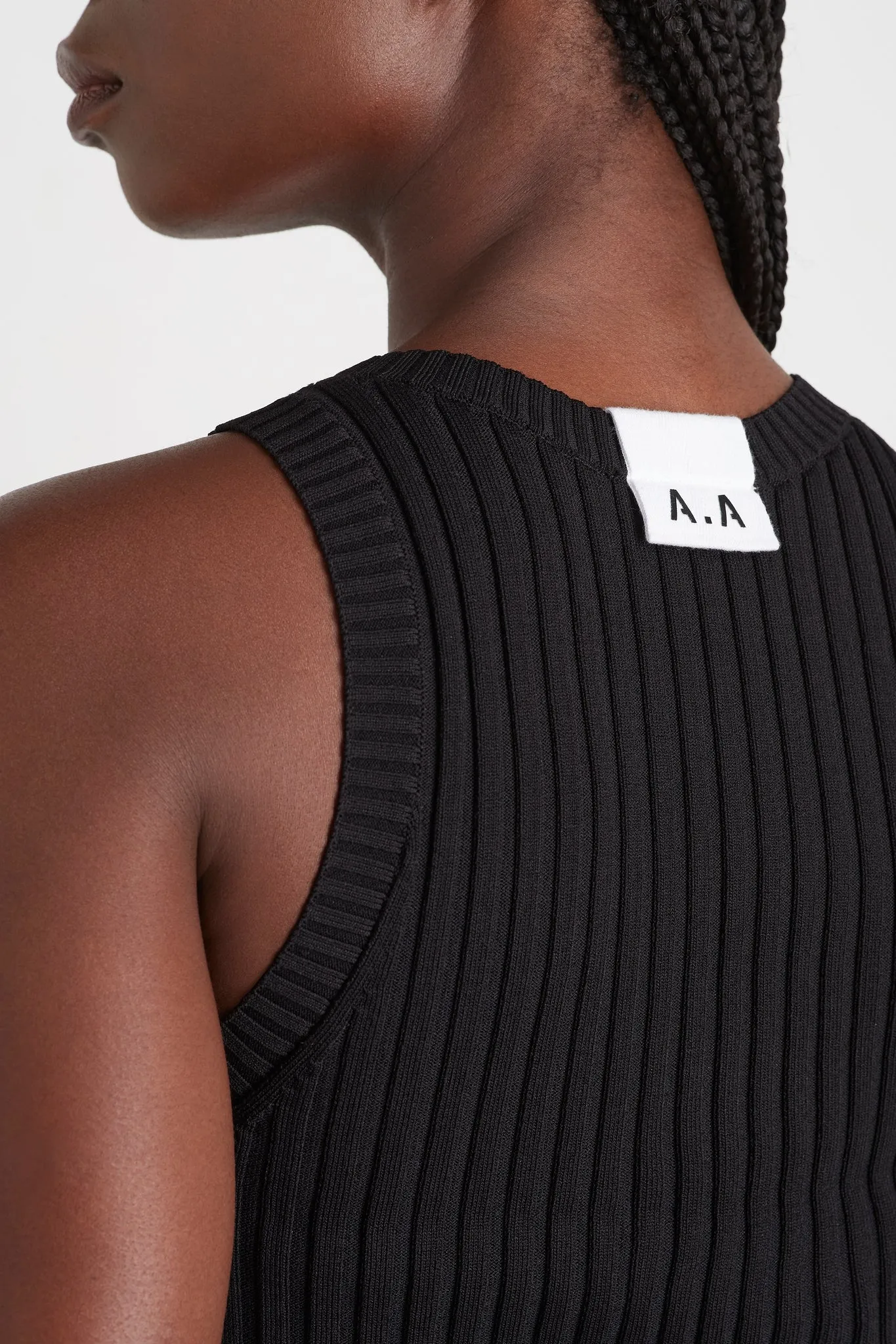 Slim Knitted Tank 107 sold by Aje product image thumbnail 4