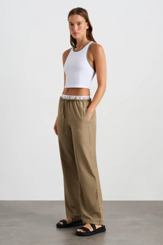 Split Back Relaxed Pant 516 sold by Aje