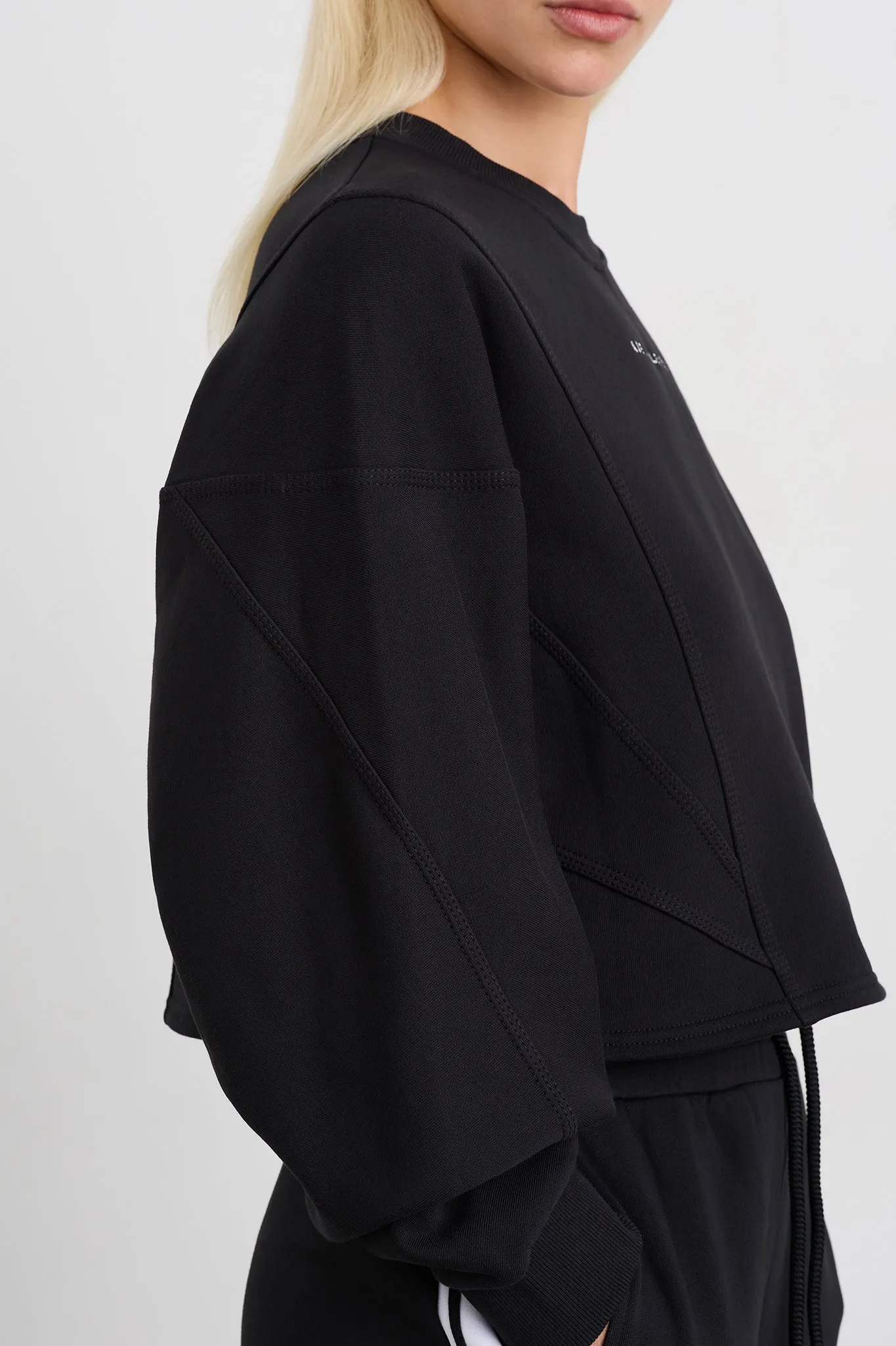 Batwing Crop Crew Jumper 413 sold by Aje product image thumbnail 4
