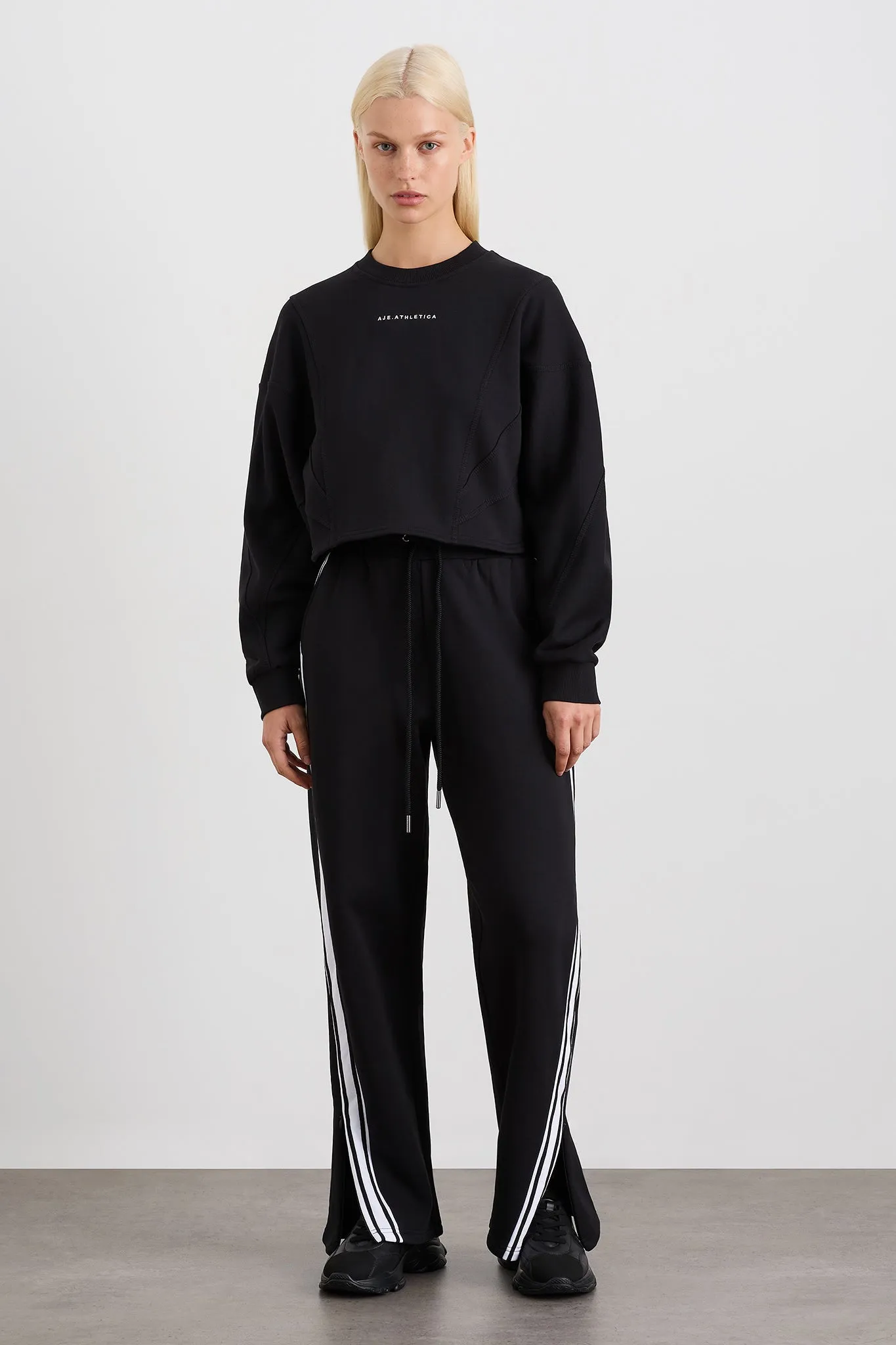 Batwing Crop Crew Jumper 413 sold by Aje product image thumbnail 3