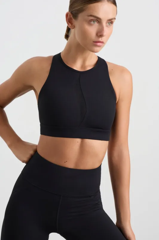 Spliced Mesh Sports Bra 370 sold by Aje